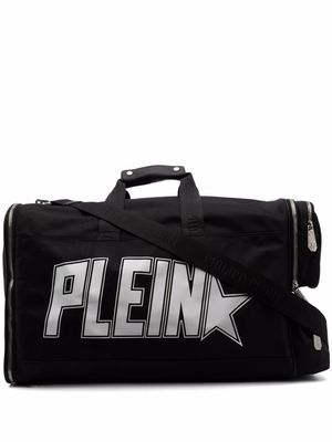 Philipp Plein logo-print gym bag - Black
