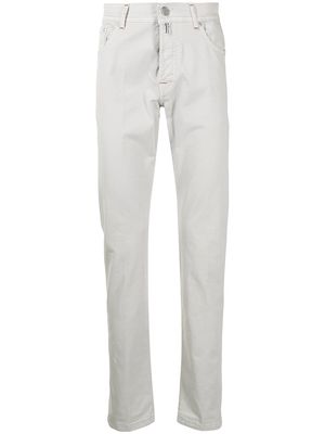 Kiton straight-leg five-pocket jeans - Grey