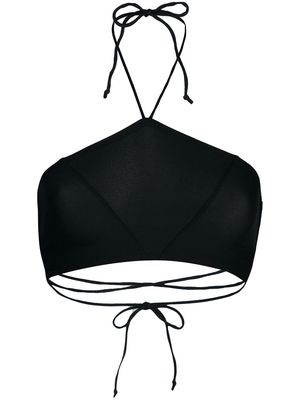 Kiki de Montparnasse bandeau bikini top - Black