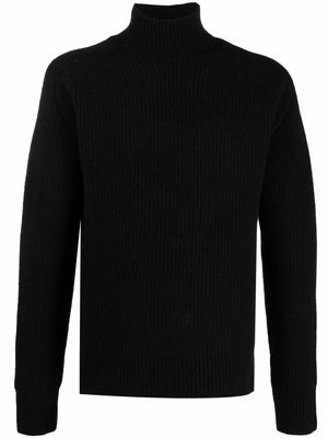 Bottega Veneta knitted roll neck jumper - Black