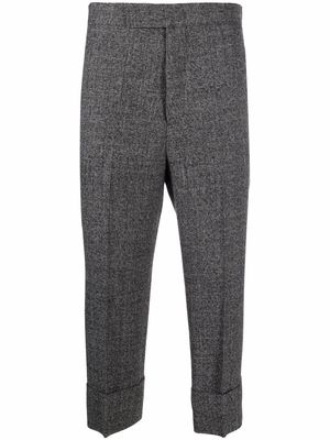 SAPIO cropped tailored trousers - Grey