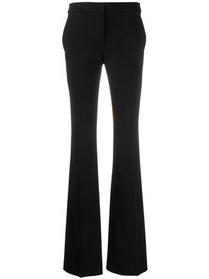 Moschino flared tailored trousers - Black