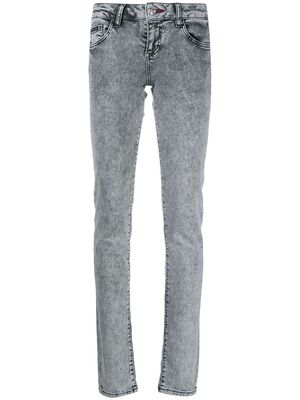 Philipp Plein mid-rise skinny jeans - Grey