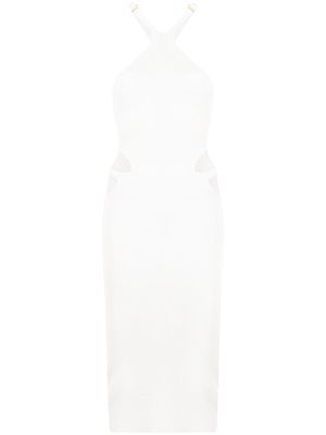 Dion Lee Lustrate Fork dress - White