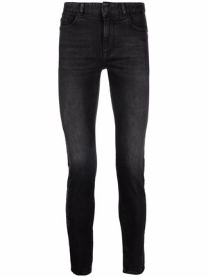 Karl Lagerfeld faded skinny jeans - Black