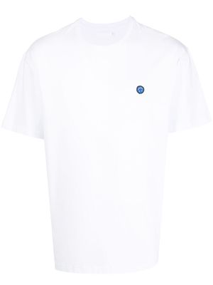 Off Duty Smiley cotton T-shirt - White