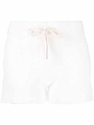 UGG drawstring-waist knit shorts - White