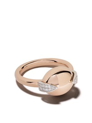 Botier 18kt rose gold Earth diamond ring - 18 CT. ROSE GOLD