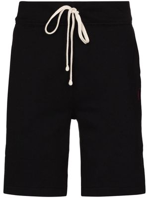 Polo Ralph Lauren drawstring cotton-blend shorts - Black