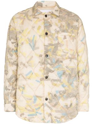 Cmmn Swdn quilted padded jacket - Yellow