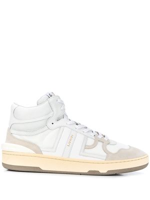 LANVIN Clay high-top sneakers - White