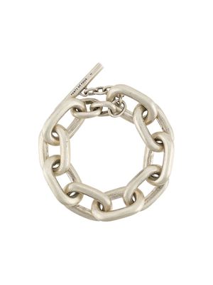 Parts of Four oversized chain bracelet - Silver