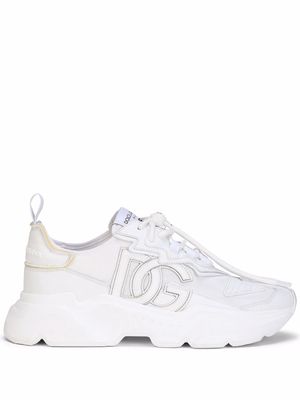 Dolce & Gabbana Daymaster low-top leather sneakers - White