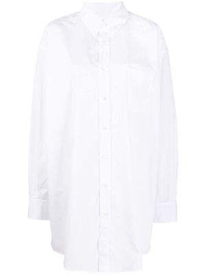 Maison Margiela oversized button-up shirt - White