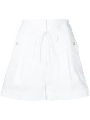 3.1 Phillip Lim high-waisted A-line shorts - White