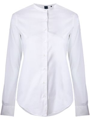 ASPESI collarless shirt - White