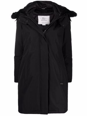 Woolrich Bow Bridge hooded coat - Black