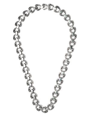 Duffy Jewellery scroll chain necklace - SILVER
