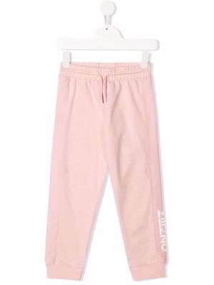 Kenzo Kids logo-print track pants - Pink