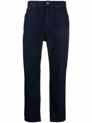 Missoni zigzag-stitch slim-fit jeans - Blue