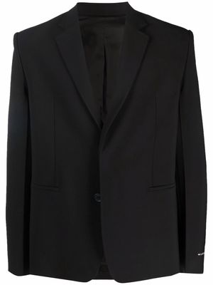 1017 ALYX 9SM single-breasted tailored blazer - Black