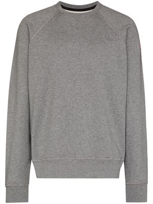Canada Goose Huron logo-patch sweatshirt - Grey