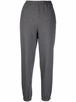 12 STOREEZ elasticated-waist track trousers - Grey
