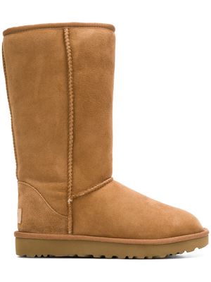 UGG fur-lined snow boots - Brown