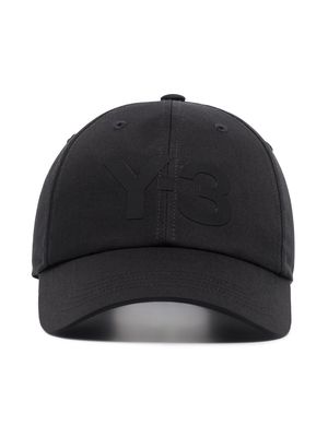 Y-3 tonal-logo baseball cap - Black