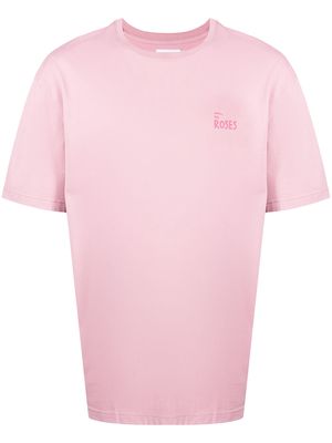Off Duty Smell The Roses T-shirt - Pink