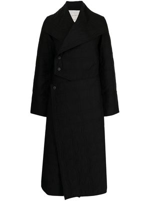 Toogood The Tinsmith quilted coat - Black