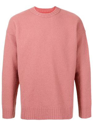 Jil Sander crew-neck knit jumper - Pink