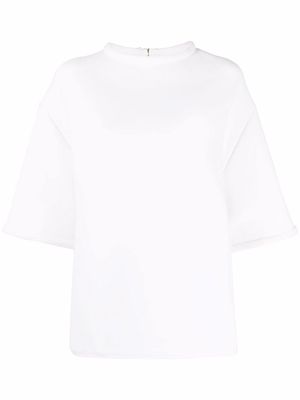 AZ FACTORY SuperTech-SuperChic boxy-fit T-shirt - White