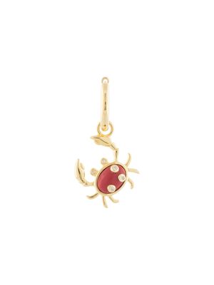 Eshvi crab pendant earring - Gold
