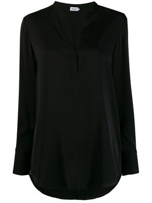 Filippa K oversized long-sleeve blouse - Black