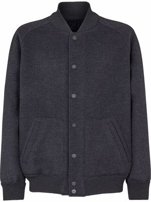 Fendi FF-motif reversible bomber jacket - Grey