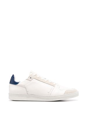 AMI Paris panelled low-top sneakers - White