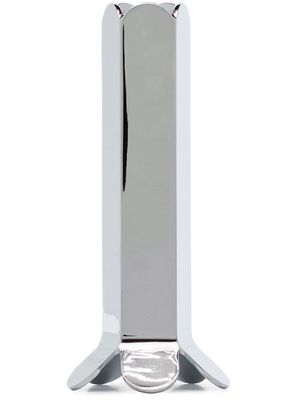 HAY Arcs metallic candle holder - Silver