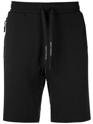 Armani Exchange straight-leg track shorts - Black