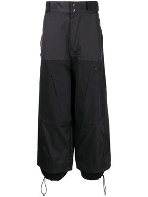 NILøS loose-cut trousers - Black