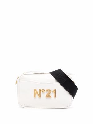 Nº21 camera crossbody bag - White