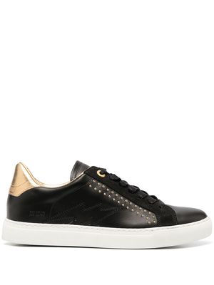 Zadig&Voltaire stud-embellished low-top sneakers - Black