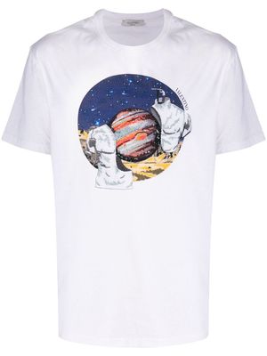Valentino Soul Planets short-sleeve T-shirt - White