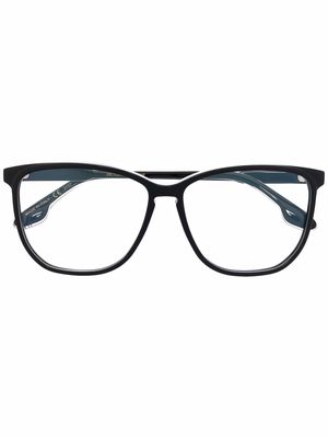 Victoria Beckham Eyewear square-frame glasses - Black