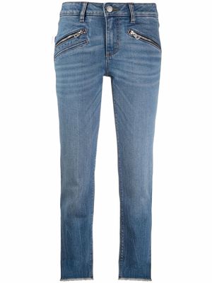 Zadig&Voltaire Ava slim-cut cropped jeans - Blue