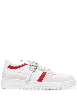1017 ALYX 9SM logo-buckle low top sneakers - White