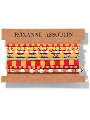 Roxanne Assoulin Color Therapy® Orange bracelet set