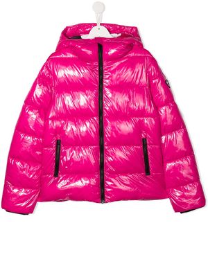 Rossignol Kids Abscisse quilted jacket - Pink