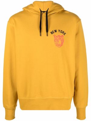 Rag & Bone tiger-print hoodie - Yellow