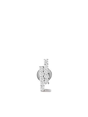 ALINKA 18kt white gold MALA diamond stud earring - Silver